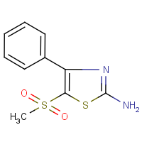 CAS: 1000018-51-8 | OR2535 | 2-Amino-5-(methylsulphonyl)-4-phenyl-1,3-thiazole