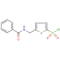 CAS:138872-44-3 | OR25366 | 5-[(Benzoylamino)methyl]thiophene-2-sulphonyl chloride