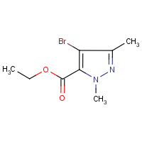 CAS: 5775-89-3 | OR2540 | Ethyl 4-bromo-1,3-dimethyl-1H-pyrazole-5-carboxylate