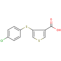 CAS: 149609-86-9 | OR25411 | 4-[(4-Chlorophenyl)sulphanyl]thiophene-3-carboxylic acid
