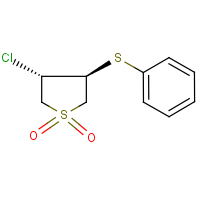 CAS:15507-87-6 | OR25447 | 3-Chloro-4-(phenylthio)tetrahydro-1H-1lambda~6~-thiophene-1,1-dione