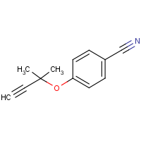 CAS: 33143-92-9 | OR25514 | 4-[(2-Methylbut-3-yn-2-yl)oxy]benzonitrile
