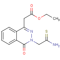CAS: 131666-72-3 | OR25555 | Ethyl 2-[3-(2-amino-2-thioxoethyl)-4-oxo-3,4-dihydrophthalazin-1-yl]acetate