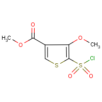 CAS: 175203-45-9 | OR25576 | 3-Methoxy-4-(methoxycarbonyl)thiophene-2-sulphonyl chloride