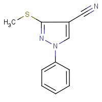 CAS: 175203-46-0 | OR25578 | 3-(Methylthio)-1-phenyl-1H-pyrazole-4-carbonitrile