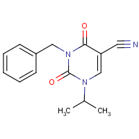 CAS:175203-47-1 | OR25580 | 3-Benzyl-1-isopropyl-2,4-dioxo-1,2,3,4-tetrahydropyrimidine-5-carbonitrile