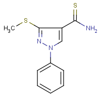 CAS: 175203-73-3 | OR25631 | 3-(methylthio)-1-phenyl-1H-pyrazole-4-carbothioamide