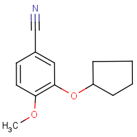 CAS:159783-16-1 | OR25702 | 3-(Cyclopentyloxy)-4-methoxybenzonitrile