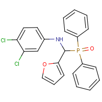 CAS:680212-11-7 | OR25806 | 3,4-Dichloro-N-[(diphenylphosphoryl)(fur-2-yl)methyl]aniline