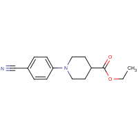 CAS:352018-90-7 | OR25898 | Ethyl 1-(4-cyanophenyl)piperidine-4-carboxylate