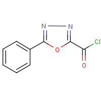 CAS:98591-60-7 | OR25907 | 5-Phenyl-1,3,4-oxadiazole-2-carbonyl chloride