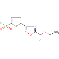 CAS: 388088-70-8 | OR25924 | ethyl 3-[5-(chlorosulphonyl)-2-thienyl]-1,2,4-oxadiazole-5-carboxylate