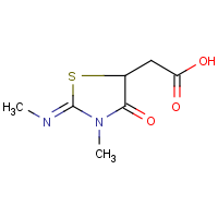 CAS:41306-29-0 | OR25955 | 2-[3-methyl-2-(methylimino)-4-oxo-1,3-thiazolan-5-yl]acetic acid