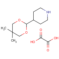 CAS: 423768-60-9 | OR25960 | 4-(1,3-dioxolan-2-yl)piperidine oxalate