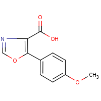 CAS:89205-07-2 | OR25969 | 5-(4-Methoxyphenyl)-1,3-oxazole-4-carboxylic acid
