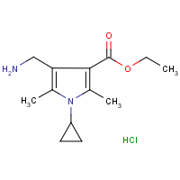 CAS: 465515-33-7 | OR25986 | Ethyl 4-(aminomethyl)-1-cyclopropyl-2,5-dimethyl-1H-pyrrole-3-carboxylate hydrochloride