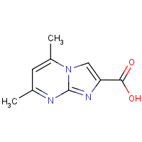 CAS: 111984-01-1 | OR2599 | 5,7-Dimethylimidazo[1,2-a]pyrimidine-2-carboxylic acid