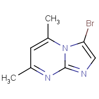 CAS: 6840-20-6 | OR2601 | 3-Bromo-5,7-dimethylimidazo[1,2-a]pyrimidine