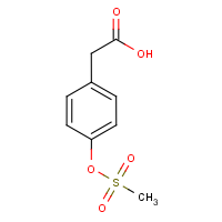 CAS: 64369-79-5 | OR2610 | 4-[(Methylsulphonyl)oxy]phenylacetic acid
