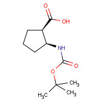 CAS: 136315-70-3 | OR2627 | cis-2-Aminocyclopentane-1-carboxylic acid, N-BOC protected