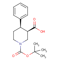 CAS: 197900-84-8 | OR2630 | cis-4-Phenylpiperidine-3-carboxylic acid, N-BOC protected