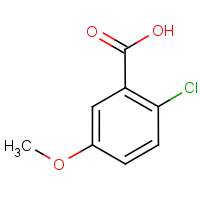 CAS: 6280-89-3 | OR2648 | 2-Chloro-5-methoxybenzoic acid