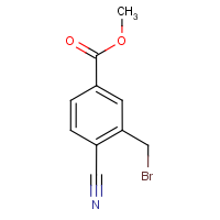 CAS:908562-25-4 | OR2661 | Methyl 3-(bromomethyl)-4-cyanobenzoate