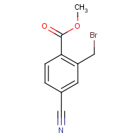 CAS:165111-46-6 | OR2663 | Methyl 2-bromomethyl-4-cyanobenzoate