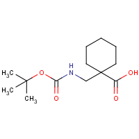 CAS:204514-23-8 | OR2665 | 1-(Aminomethyl)cyclohexane-1-carboxylic acid, N-BOC protected
