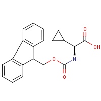 CAS: 1212257-18-5 | OR2679 | (S)-Amino(cyclopropyl)acetic acid, N-FMOC protected