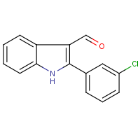 CAS: 282541-95-1 | OR26910 | 2-(3-chlorophenyl)-1H-indole-3-carboxaldehyde