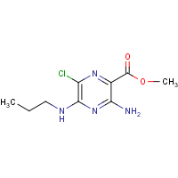 CAS: 1503-32-8 | OR26998 | Methyl 3-amino-6-chloro-5-(propylamino)pyrazine-2-carboxylate