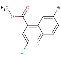 CAS: 680213-43-8 | OR27102 | methyl 6-bromo-2-chloroquinoline-4-carboxylate