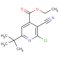 CAS: 175204-47-4 | OR27171 | ethyl 6-(tert-butyl)-2-chloro-3-cyanoisonicotinate