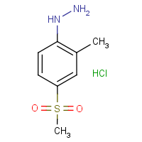 CAS:252562-01-9 | OR2719 | 2-Methyl-4-(methylsulphonyl)phenylhydrazine hydrochloride