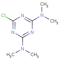 CAS: 3140-74-7 | OR27342 | 6-Chloro-N2,N2,N4,N4-tetramethyl-1,3,5-triazine-2,4-diamine