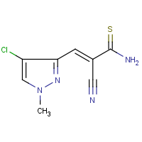 CAS:849060-82-8 | OR27401 | 3-(4-chloro-1-methyl-1H-pyrazol-3-yl)-2-cyanoprop-2-enethioamide