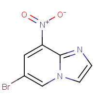 CAS: 1031927-16-8 | OR2749 | 6-Bromo-8-nitroimidazo[1,2-a]pyridine