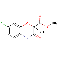 CAS: 175205-00-2 | OR27514 | methyl 7-chloro-2-methyl-3-oxo-3,4-dihydro-2H-1,4-benzoxazine-2-carboxylate