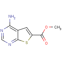 CAS: 155087-15-3 | OR2757 | Methyl 4-aminothieno[2,3-d]pyrimidine-6-carboxylate