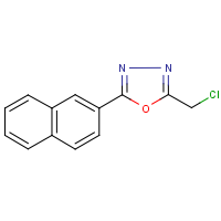 CAS:300665-29-6 | OR27651 | 2-(chloromethyl)-5-(2-naphthyl)-1,3,4-oxadiazole