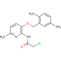 CAS: 300665-53-6 | OR27659 | 2-chloro-N-{3-[(2,5-dimethylbenzyl)oxy]-6-methylpyridin-2-yl}acetamide
