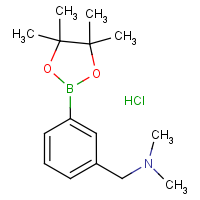 CAS:1036991-19-1 | OR2766 | 3-[(Dimethylamino)methyl]benzeneboronic acid, pinacol ester hydrochloride