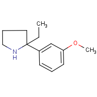 CAS: 301335-01-3 | OR27665 | 2-Ethyl-2-(3-methoxyphenyl)pyrrolidine