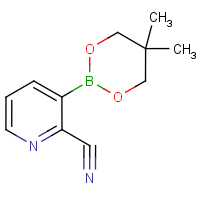 CAS: 868944-75-6 | OR2772 | 2-Cyanopyridine-3-boronic acid, neopentyl glycol ester