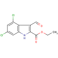 CAS: 153435-96-2 | OR27770 | Ethyl 4,6-dichloro-3-formyl-1H-indole-2-carboxylate