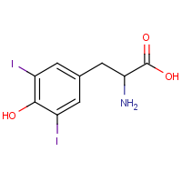 CAS: 66-02-4 | OR27970 | 2-Amino-3-(4-hydroxy-3,5-diiodophenyl)propanoic acid