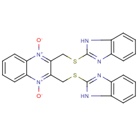 CAS:333409-11-3 | OR28175 | 2,3-di[(1H-benzo[d]imidazol-2-ylthio)methyl]quinoxalinediium-1,4-diolate