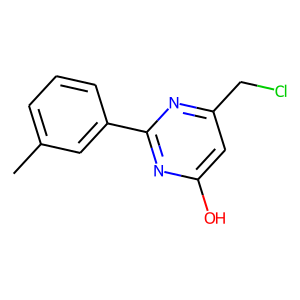 CAS:680214-71-5 | OR28355 | 6-(chloromethyl)-2-(3-methylphenyl)pyrimidin-4-ol