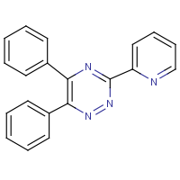 CAS: 1046-56-6 | OR28524 | 5,6-Diphenyl-3-(2-pyridyl)-1,2,4-triazine